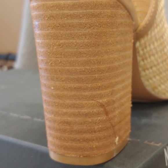 Steven Raffia Sweep Pump Natural Multi-9 - Picture 13 of 16